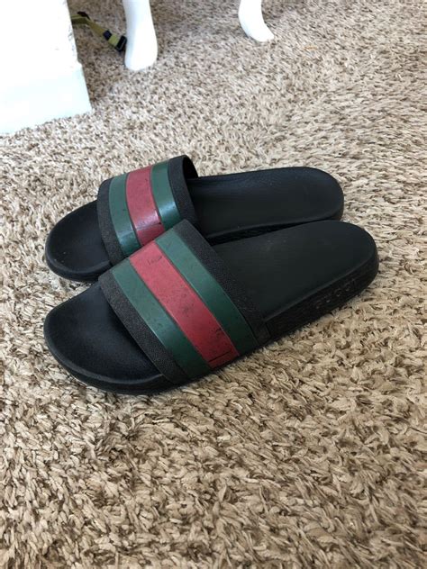 used gucci sandals size 10.